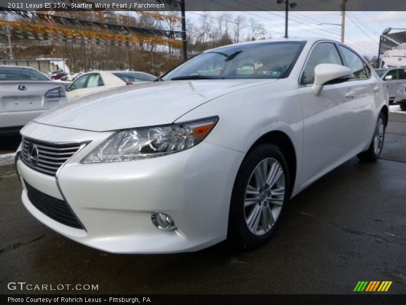 Starfire White Pearl / Parchment 2013 Lexus ES 350