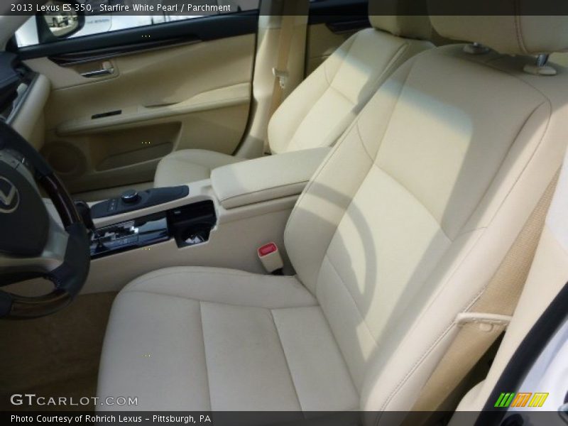 Starfire White Pearl / Parchment 2013 Lexus ES 350