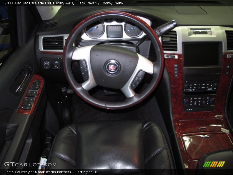 Black Raven / Ebony/Ebony 2011 Cadillac Escalade EXT Luxury AWD