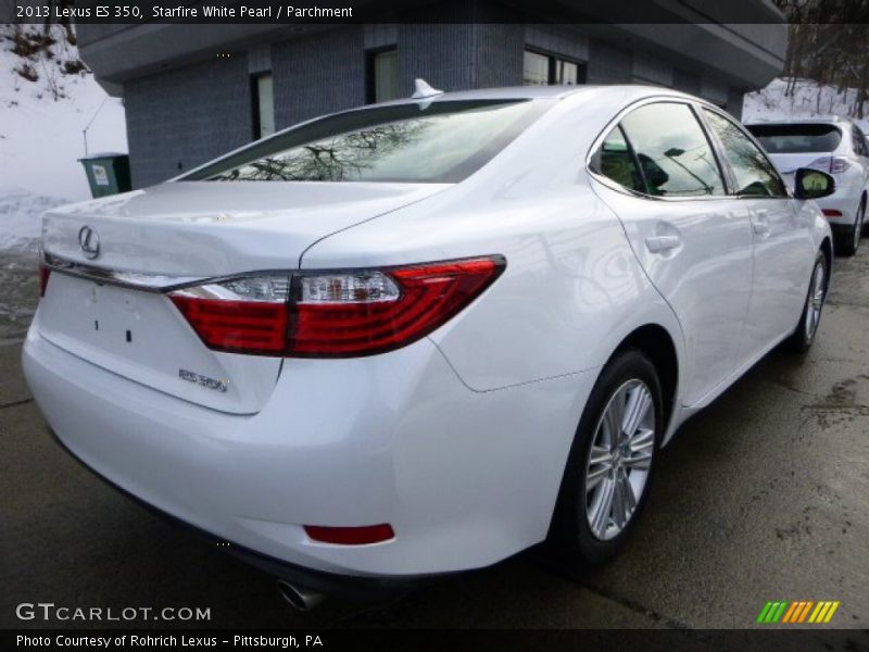 Starfire White Pearl / Parchment 2013 Lexus ES 350