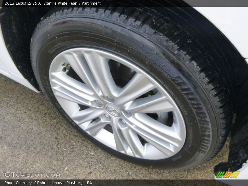 Starfire White Pearl / Parchment 2013 Lexus ES 350