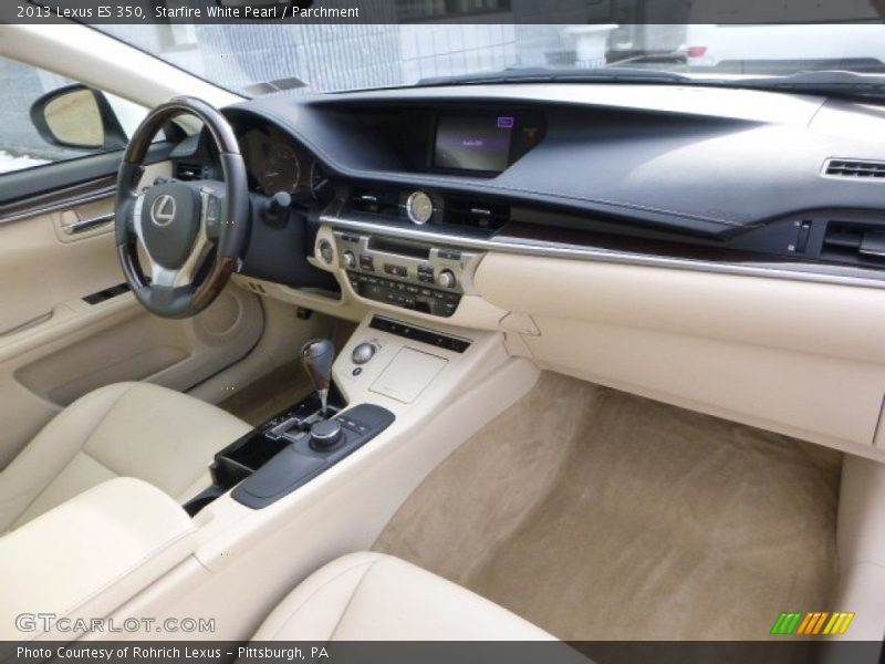 Starfire White Pearl / Parchment 2013 Lexus ES 350