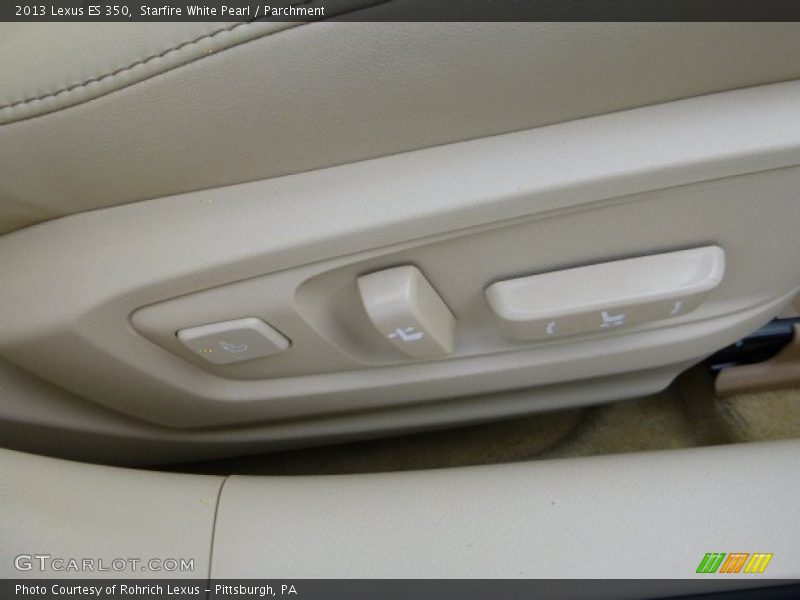 Starfire White Pearl / Parchment 2013 Lexus ES 350