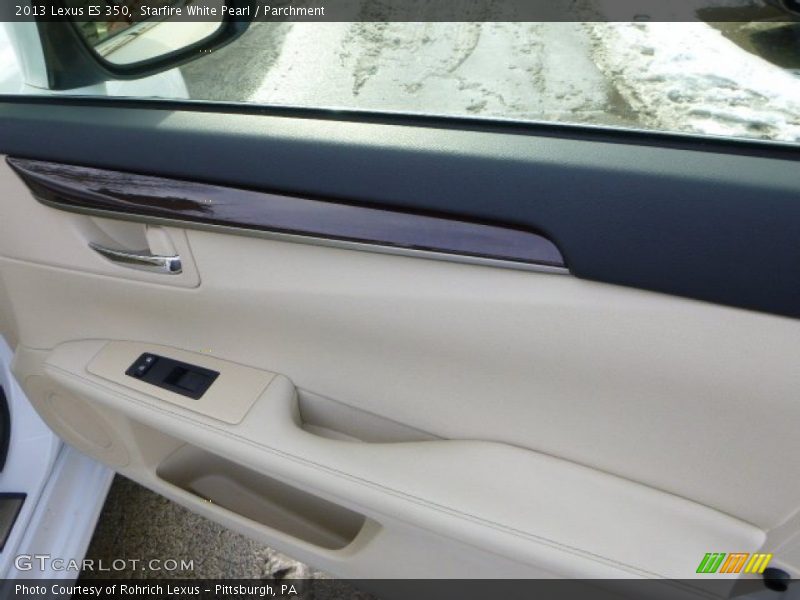 Starfire White Pearl / Parchment 2013 Lexus ES 350