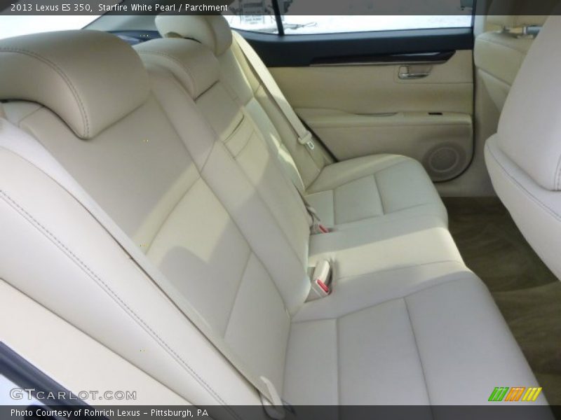 Starfire White Pearl / Parchment 2013 Lexus ES 350