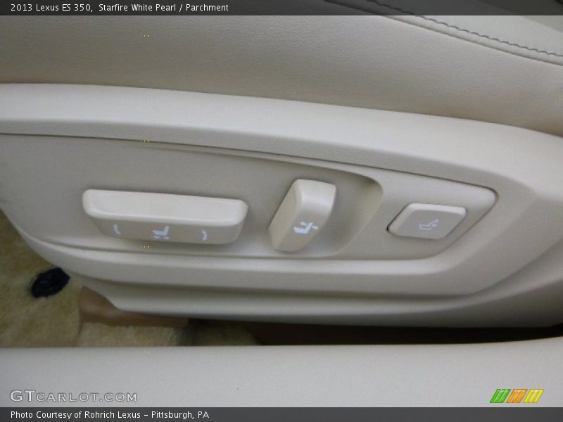 Starfire White Pearl / Parchment 2013 Lexus ES 350
