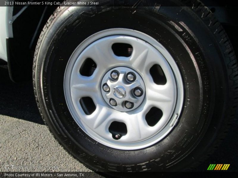 Glacier White / Steel 2013 Nissan Frontier S King Cab