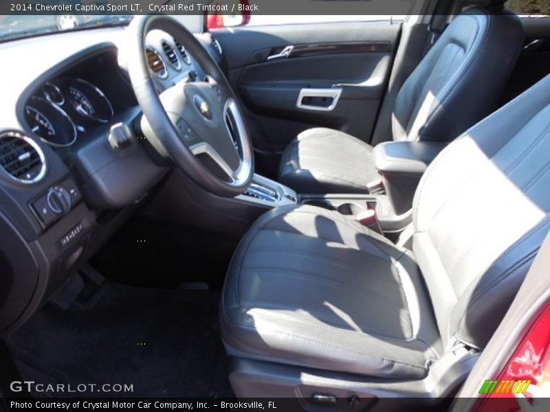 Crystal Red Tintcoat / Black 2014 Chevrolet Captiva Sport LT