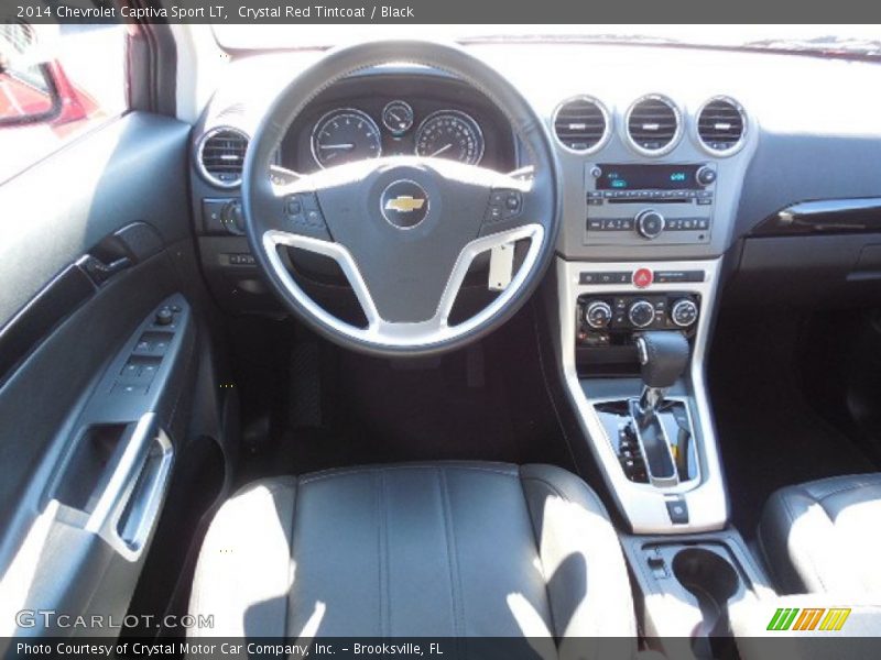 Crystal Red Tintcoat / Black 2014 Chevrolet Captiva Sport LT