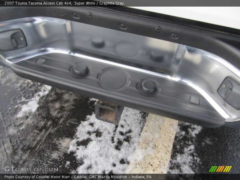 Super White / Graphite Gray 2007 Toyota Tacoma Access Cab 4x4