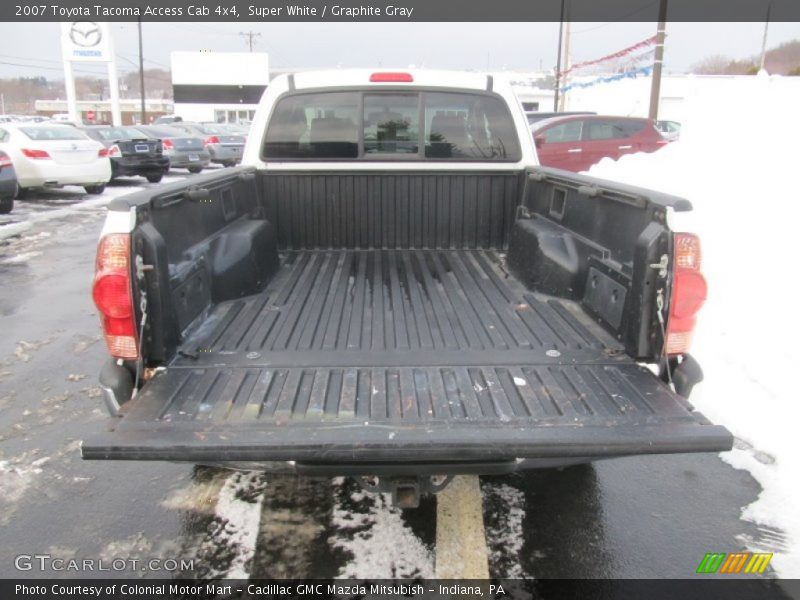 Super White / Graphite Gray 2007 Toyota Tacoma Access Cab 4x4