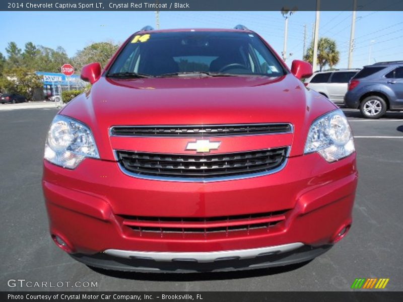 Crystal Red Tintcoat / Black 2014 Chevrolet Captiva Sport LT