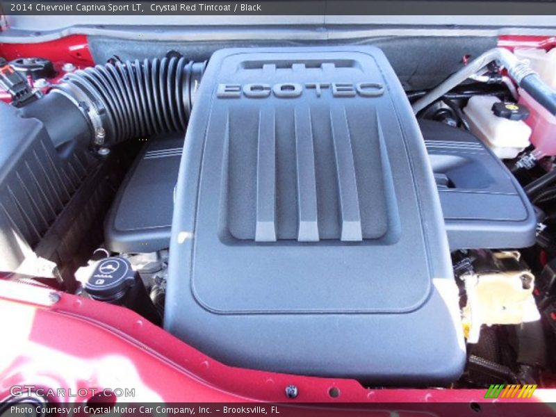 Crystal Red Tintcoat / Black 2014 Chevrolet Captiva Sport LT