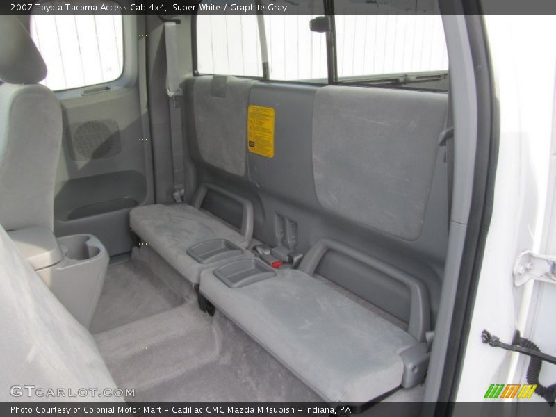 Super White / Graphite Gray 2007 Toyota Tacoma Access Cab 4x4