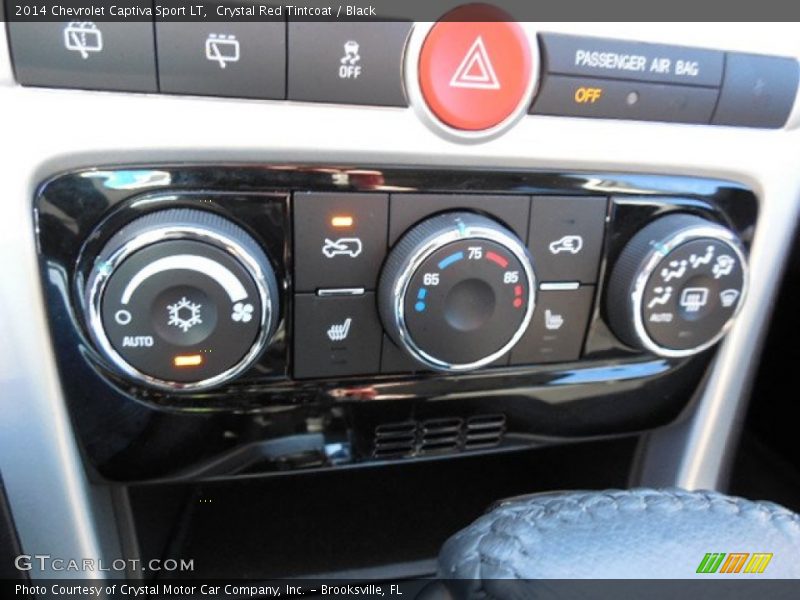 Crystal Red Tintcoat / Black 2014 Chevrolet Captiva Sport LT
