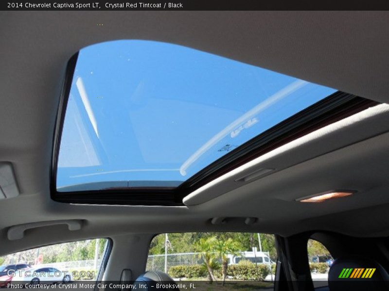 Crystal Red Tintcoat / Black 2014 Chevrolet Captiva Sport LT