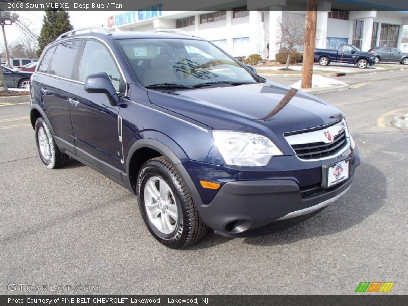 Deep Blue / Tan 2008 Saturn VUE XE