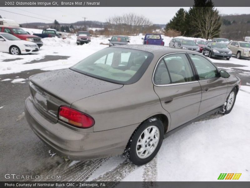 Bronze Mist / Neutral 2002 Oldsmobile Intrigue GX