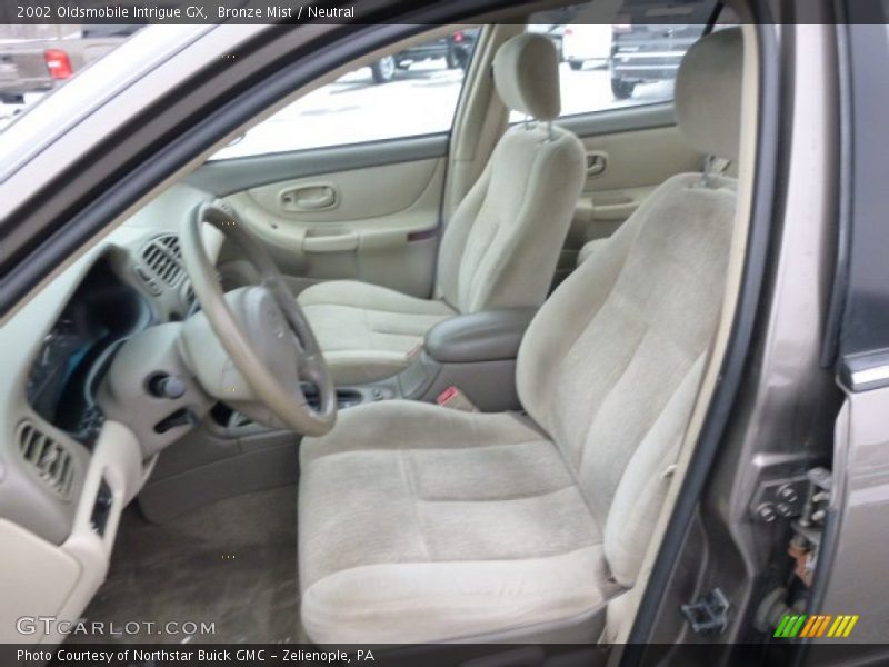 Bronze Mist / Neutral 2002 Oldsmobile Intrigue GX