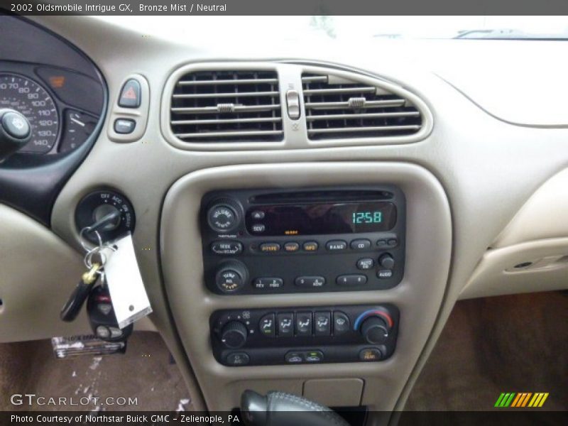 Bronze Mist / Neutral 2002 Oldsmobile Intrigue GX