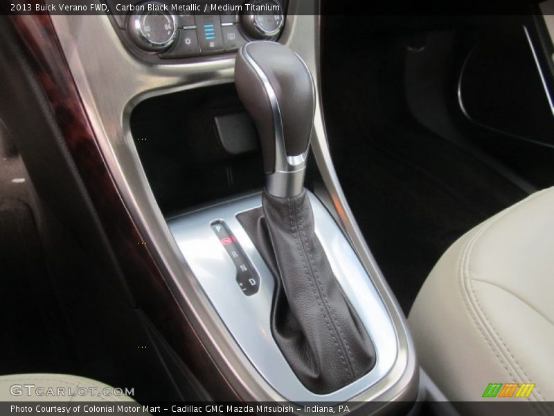 Carbon Black Metallic / Medium Titanium 2013 Buick Verano FWD