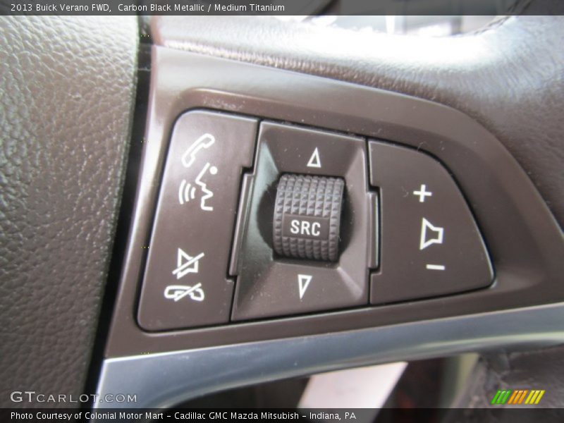 Carbon Black Metallic / Medium Titanium 2013 Buick Verano FWD