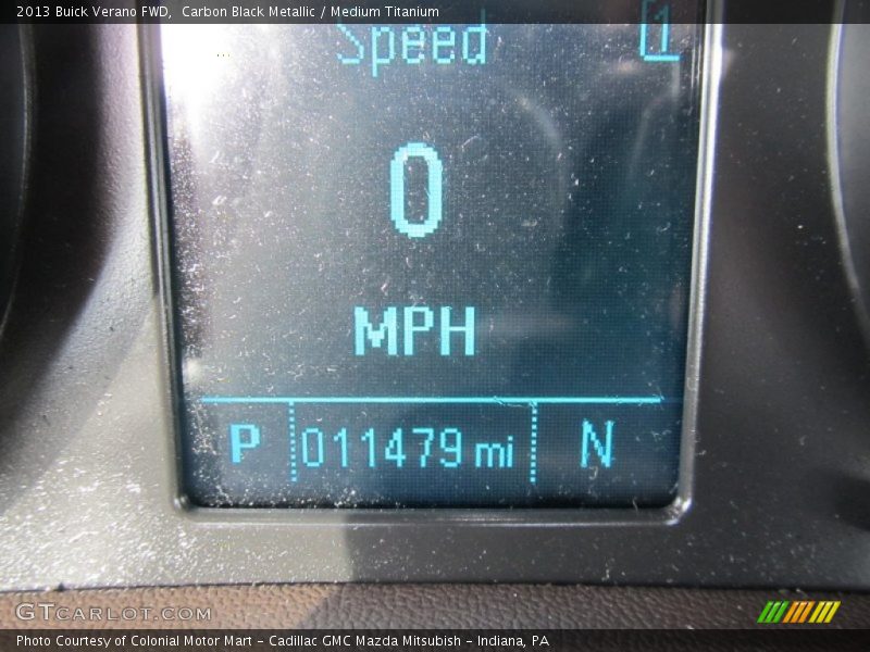 Carbon Black Metallic / Medium Titanium 2013 Buick Verano FWD