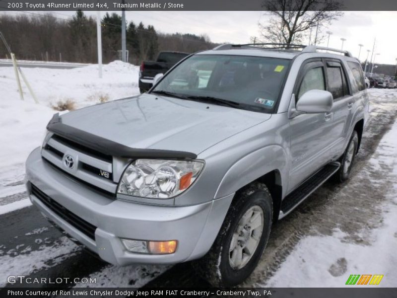 Titanium Metallic / Stone 2003 Toyota 4Runner Limited 4x4