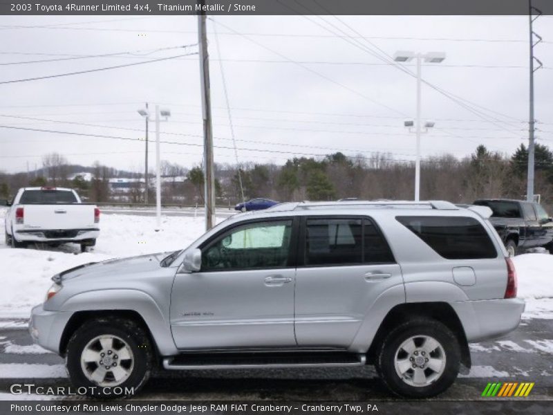 Titanium Metallic / Stone 2003 Toyota 4Runner Limited 4x4