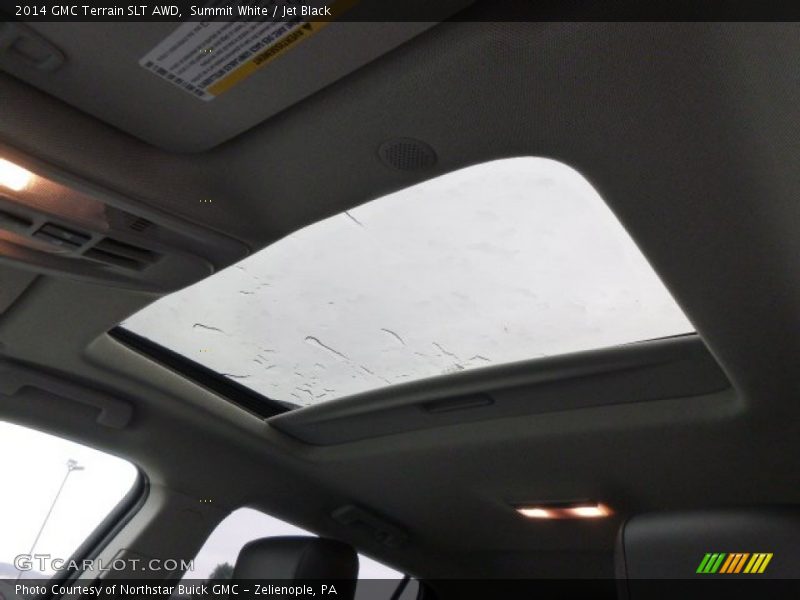 Summit White / Jet Black 2014 GMC Terrain SLT AWD