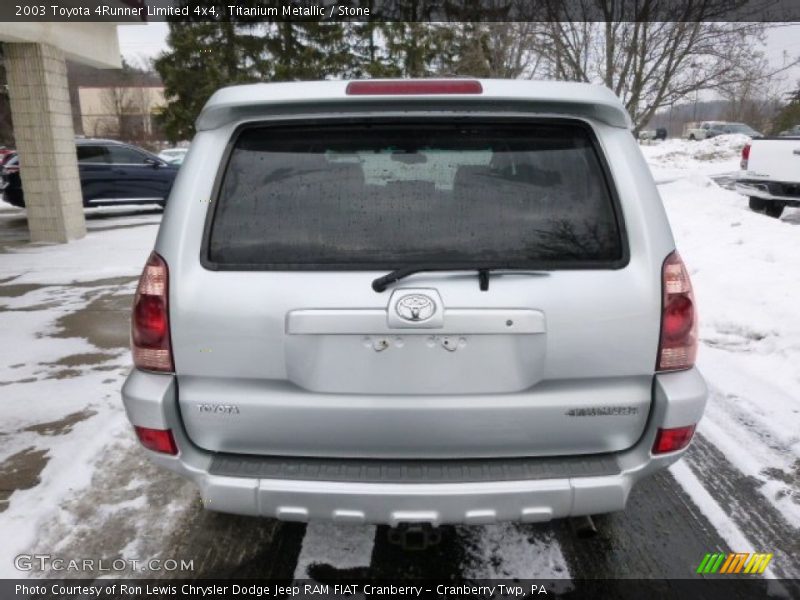 Titanium Metallic / Stone 2003 Toyota 4Runner Limited 4x4