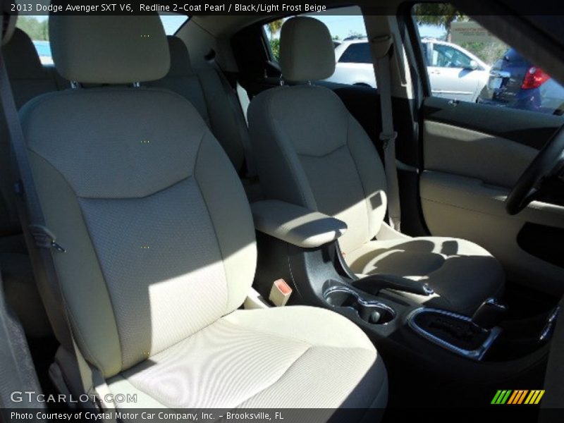 Redline 2-Coat Pearl / Black/Light Frost Beige 2013 Dodge Avenger SXT V6