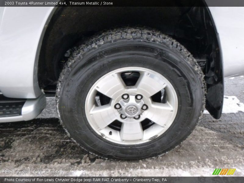Titanium Metallic / Stone 2003 Toyota 4Runner Limited 4x4