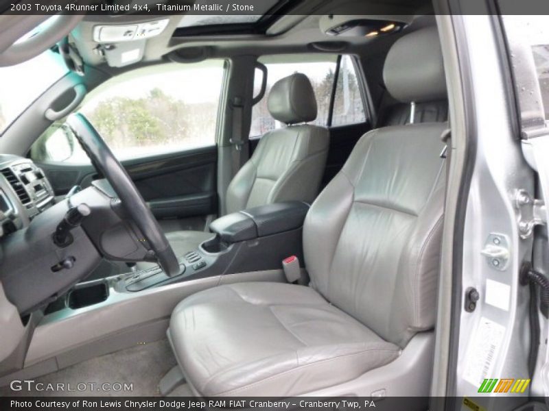 Titanium Metallic / Stone 2003 Toyota 4Runner Limited 4x4