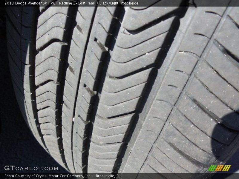 Redline 2-Coat Pearl / Black/Light Frost Beige 2013 Dodge Avenger SXT V6