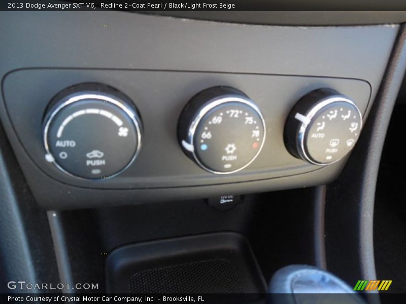 Redline 2-Coat Pearl / Black/Light Frost Beige 2013 Dodge Avenger SXT V6