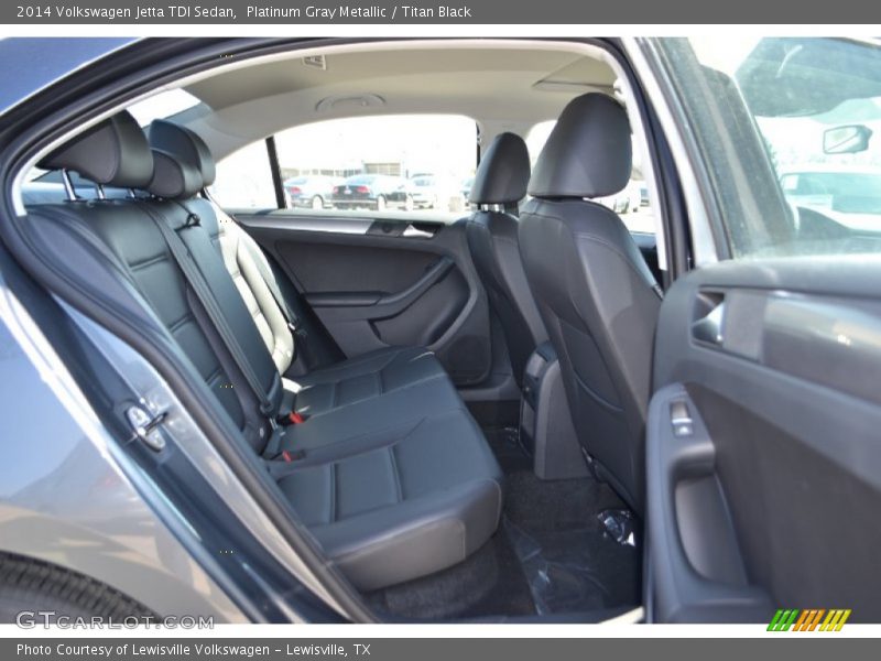 Platinum Gray Metallic / Titan Black 2014 Volkswagen Jetta TDI Sedan