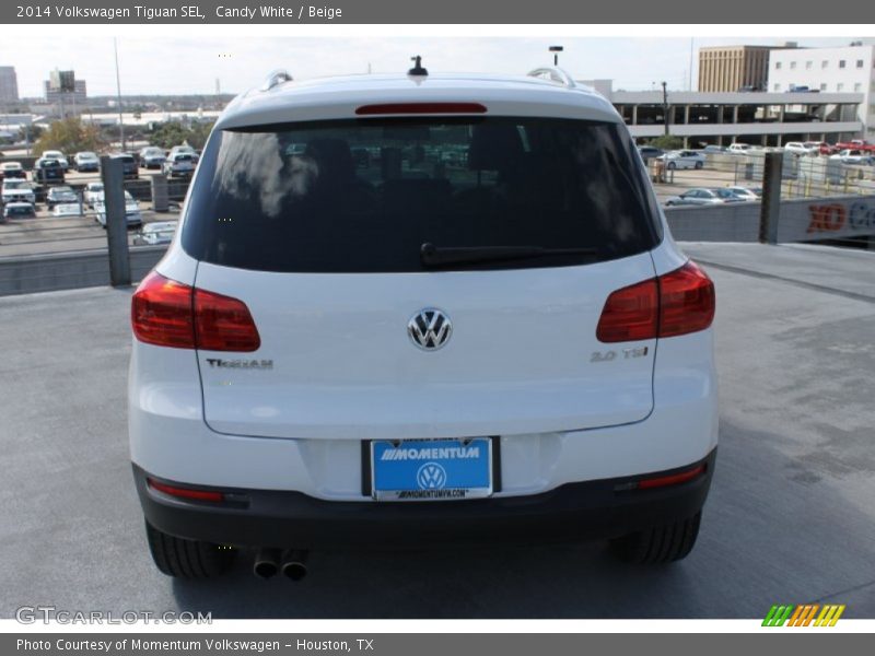 Candy White / Beige 2014 Volkswagen Tiguan SEL