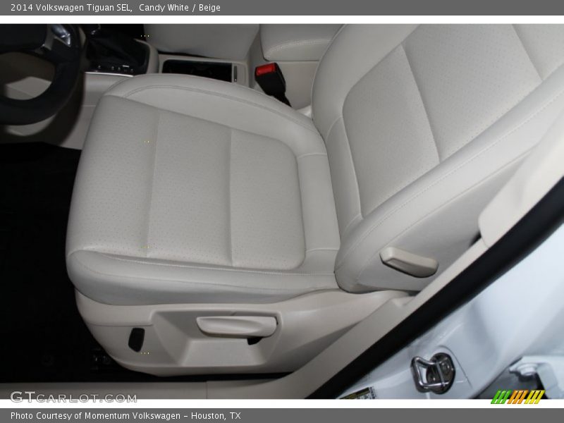Candy White / Beige 2014 Volkswagen Tiguan SEL
