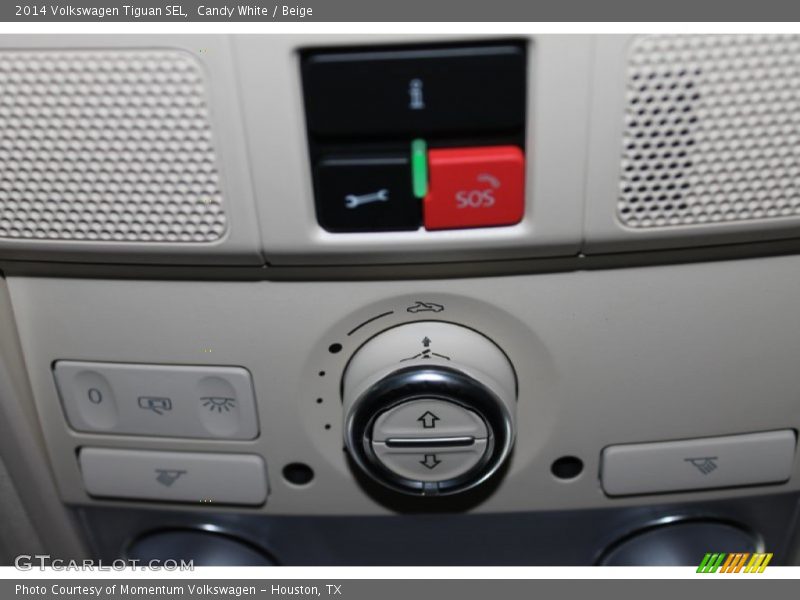 Candy White / Beige 2014 Volkswagen Tiguan SEL