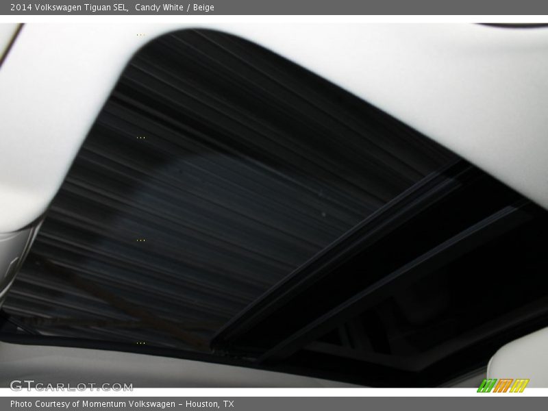 Candy White / Beige 2014 Volkswagen Tiguan SEL