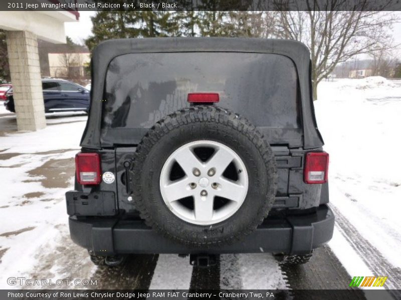 Black / Black 2011 Jeep Wrangler Unlimited Rubicon 4x4
