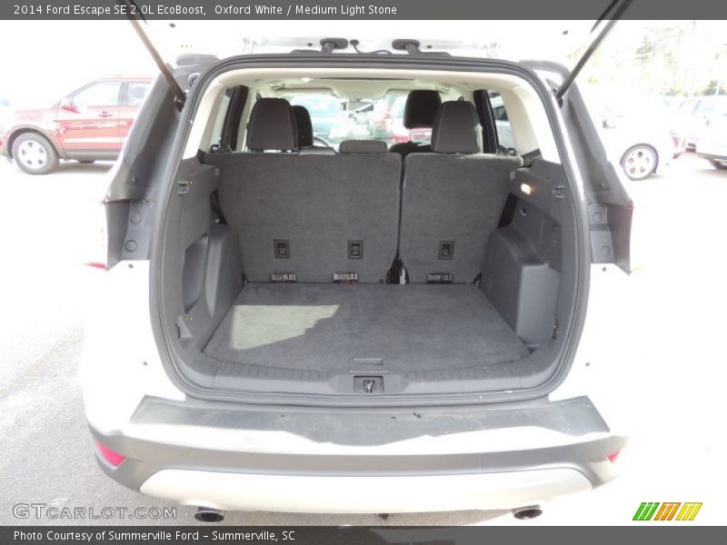 Oxford White / Medium Light Stone 2014 Ford Escape SE 2.0L EcoBoost