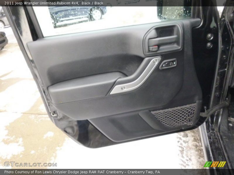 Black / Black 2011 Jeep Wrangler Unlimited Rubicon 4x4