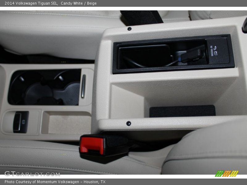 Candy White / Beige 2014 Volkswagen Tiguan SEL