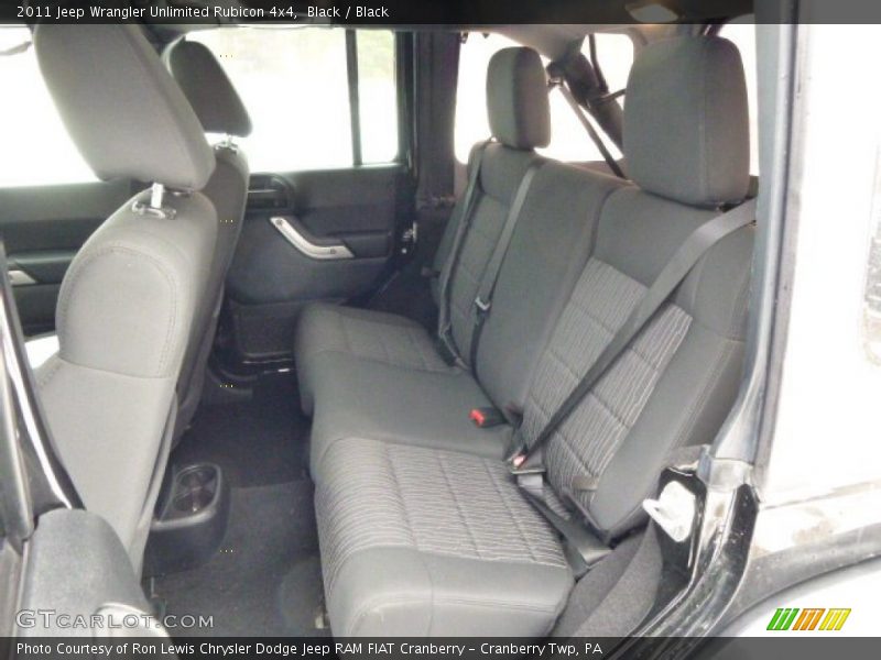 Black / Black 2011 Jeep Wrangler Unlimited Rubicon 4x4