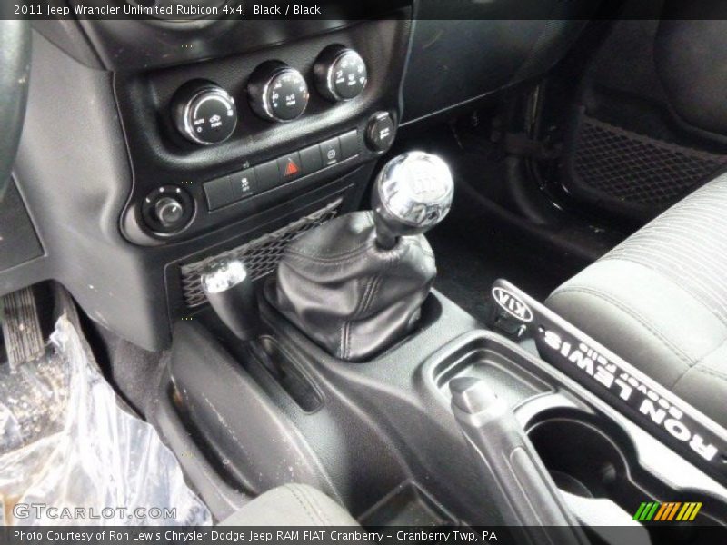 Black / Black 2011 Jeep Wrangler Unlimited Rubicon 4x4