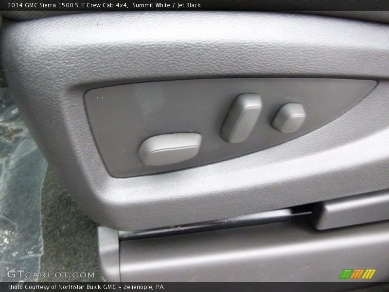 Summit White / Jet Black 2014 GMC Sierra 1500 SLE Crew Cab 4x4