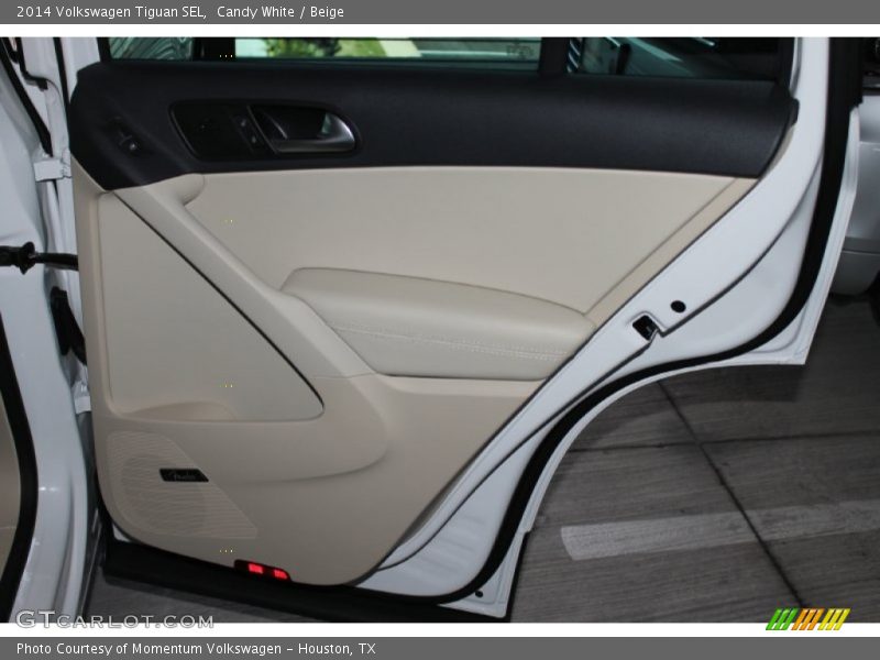 Candy White / Beige 2014 Volkswagen Tiguan SEL