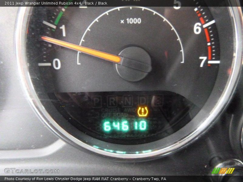 Black / Black 2011 Jeep Wrangler Unlimited Rubicon 4x4